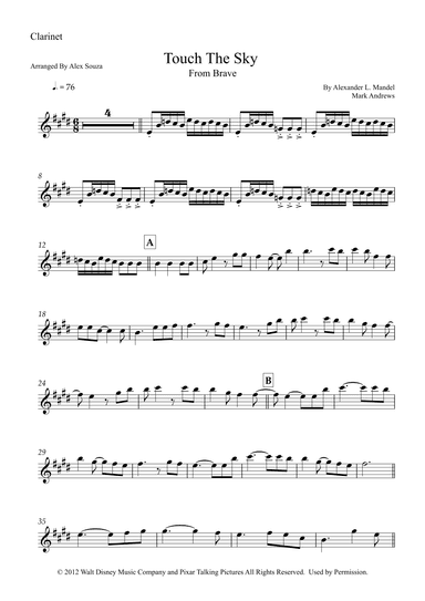 Touch The Sky (arr. Alex Souza)