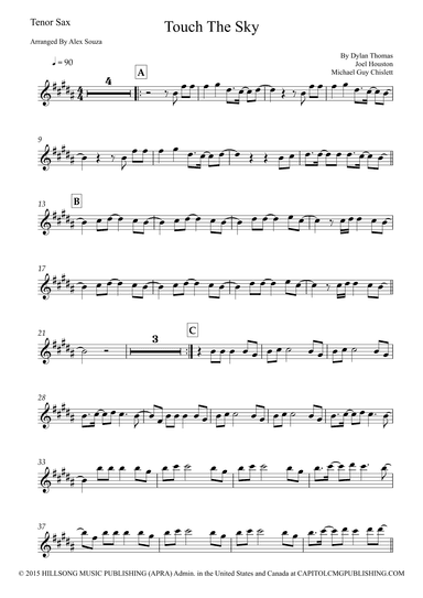 Touch The Sky (arr. Alex Souza)