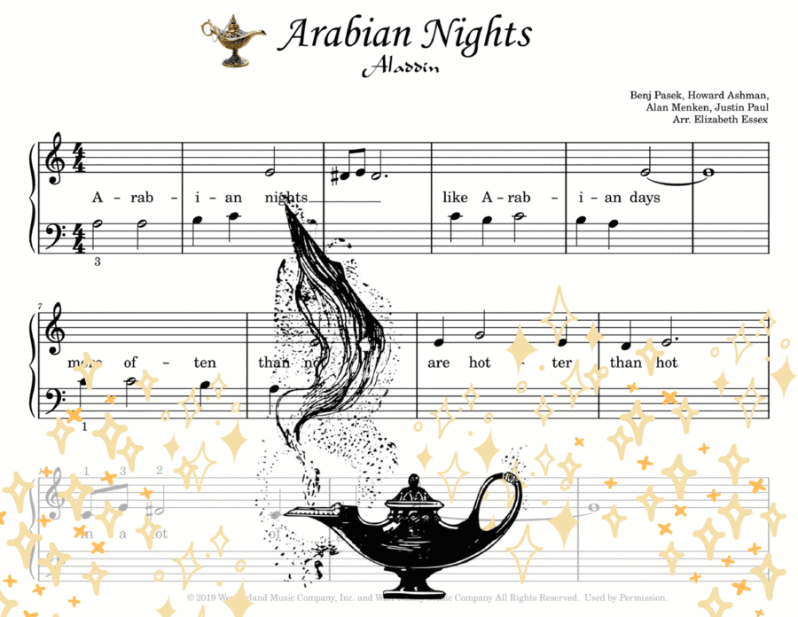 Arabian Nights (2019) (arr. Elizabeth Essex)