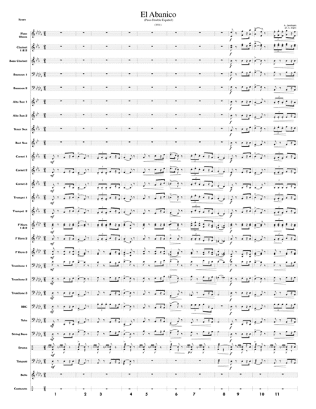 El Abanico Mexican March for Concert Band (arr. Emmett Anglin)