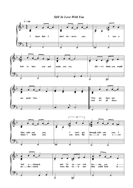 Still In Love With You