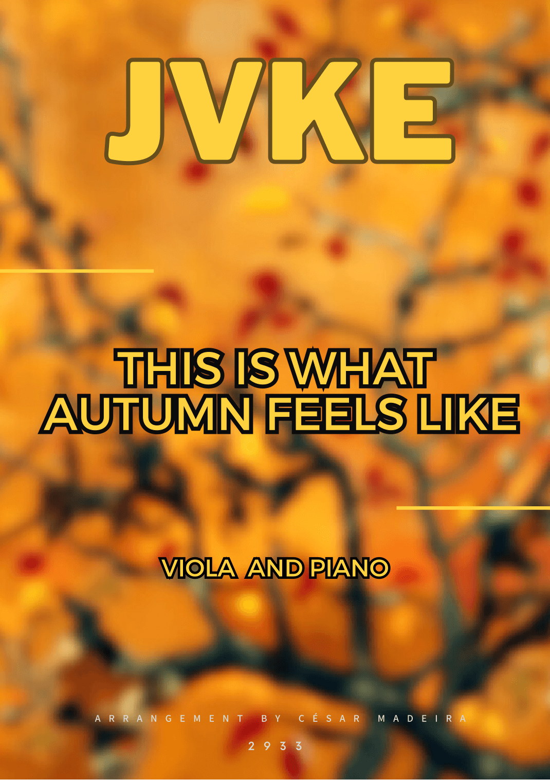 This Is What Autumn Feels Like (arr. César Madeira)