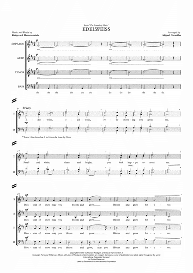 Edelweiss (arr. Miguel Carvalho)