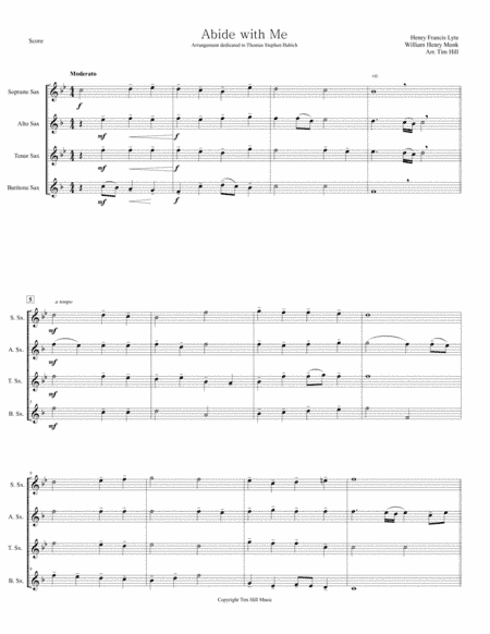 Abide With Me (arr. Tim Hill)