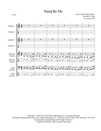 Stand By Me (arr. Aaron Juhl)