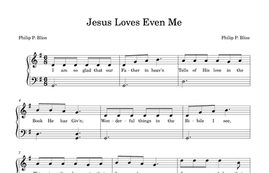 Jesus Loves Even Me (arr. Colby Gordon)