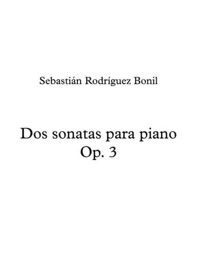 2 Sonatas Op. 3