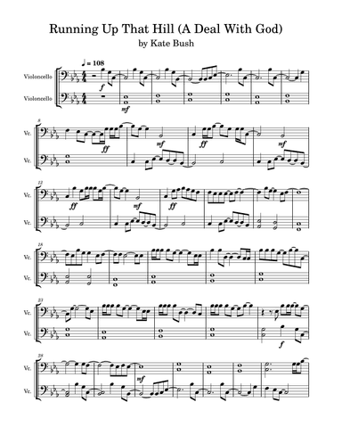 Running Up That Hill (arr. Anya Alston)
