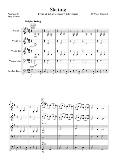 Skating (arr. Troy Hanson)