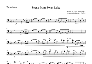 Scene from Swan Lake (arr. Zachary Corbett)