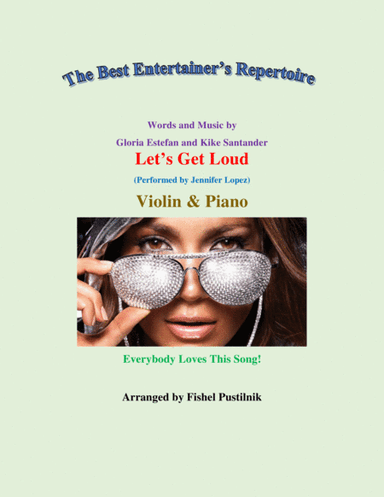 Let's Get Loud (arr. Fishel Pustilnik)