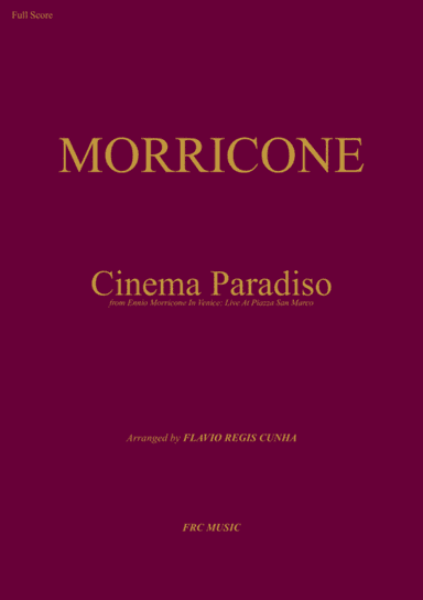 Cinema Paradiso (arr. Flavio Regis Cunha)