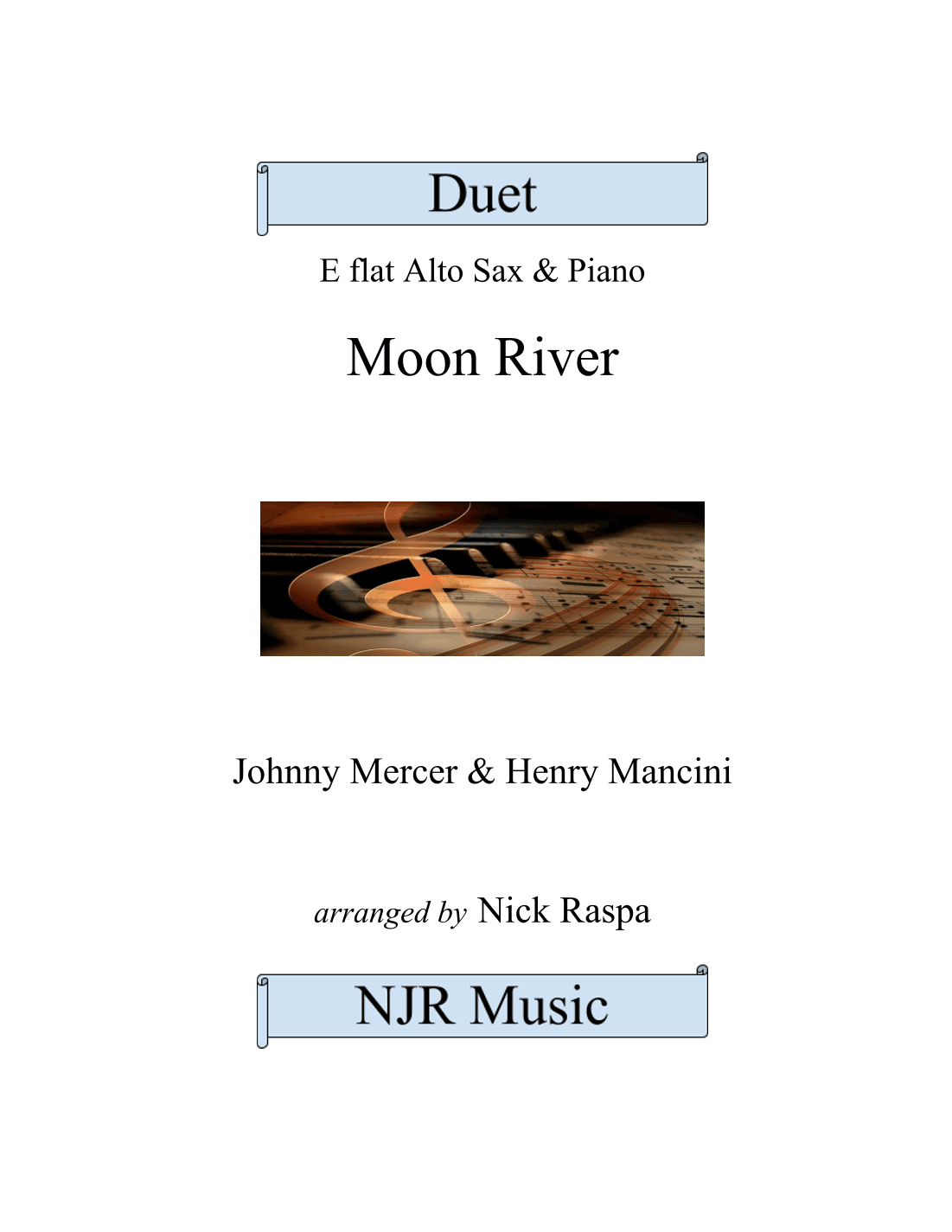 Moon River (arr. Nick Raspa)