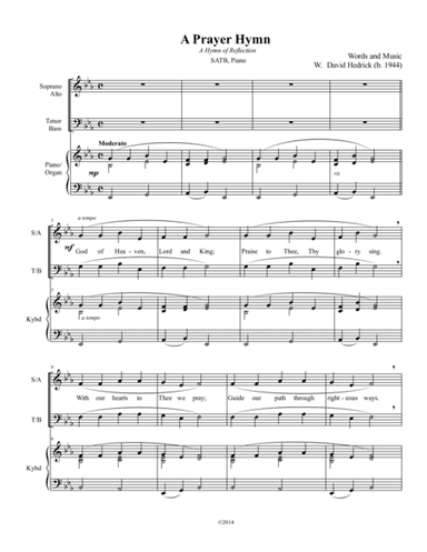 A Prayer Hymn