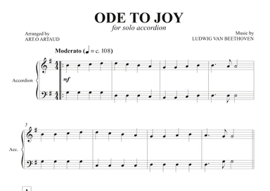 Ode to Joy (arr. Art.o Artaud)