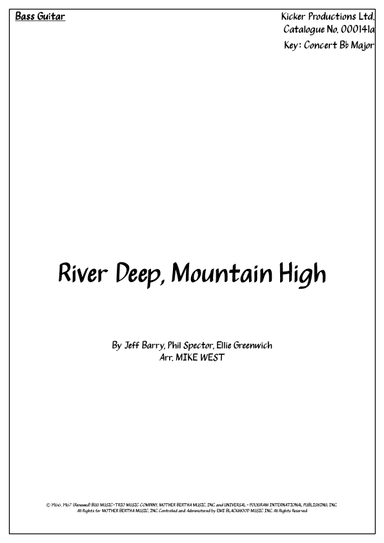 River Deep - Mountain High (arr. Michael Storeton-West)