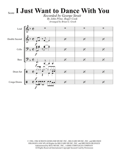 I Just Want To Dance With You (arr. Brian G. Gresh)