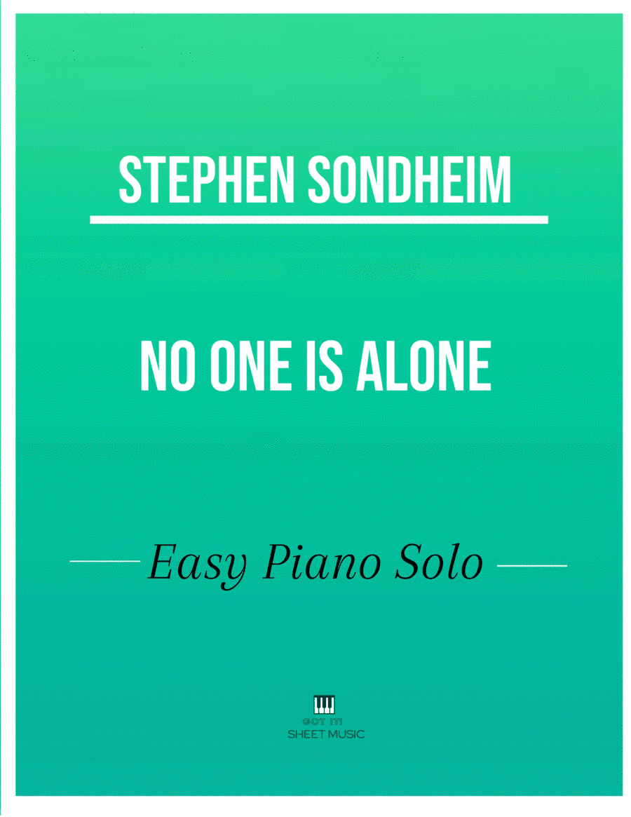 No One Is Alone (arr. André Laitano)