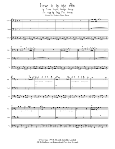 Love Is In The Air (arr. Dandenong Ranges Strings)