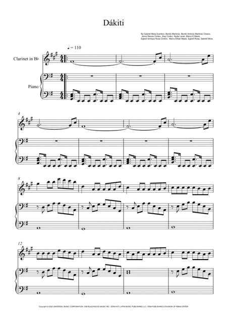 Bad Bunny (arr. André Laitano)