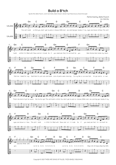 Build A Bitch (arr. Arr. Ed.CAL)