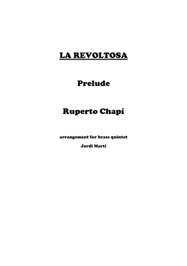 La Revoltosa (arr. JORDI MARTI)