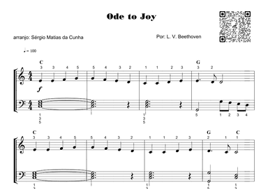 Ode to joy (arr. Sérgio Matias da Cunha)