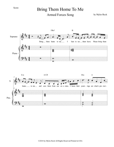 Bring Them Home to Me