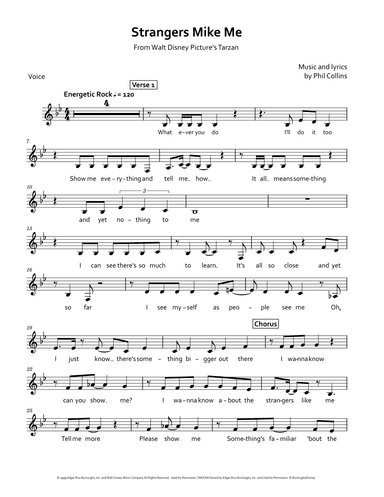 Strangers Like Me(r) (arr. David Lartey)
