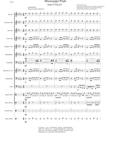 Mississippi Pride (arr. Bracy Cornelius Martin Jr)