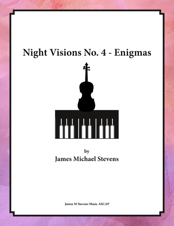 Night Visions No. 4 - Enigmas - Violin & Piano