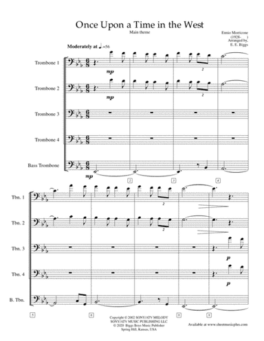 Once Upon A Time In The West (arr. E. E. Biggs)