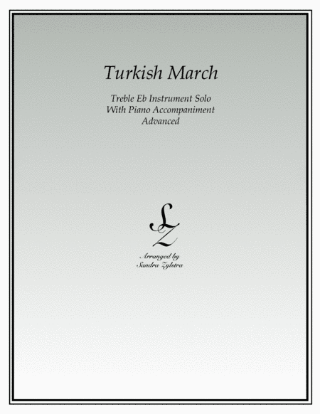 Turkish March (treble Eb instrument solo) (arr. Sandra Zylstra)