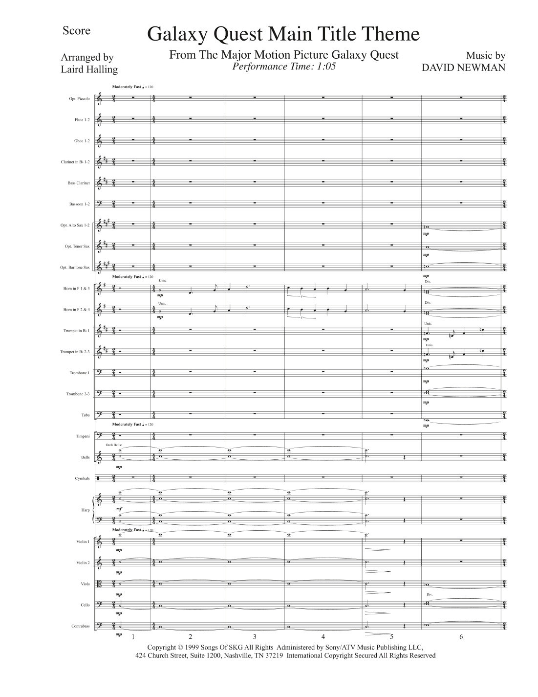Galaxy Quest Main Title Theme (arr. Laird Halling)