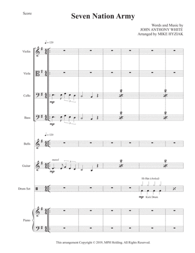 Seven Nation Army (arr. Mike Hyziak)