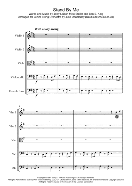 Stand By Me (arr. Julie Doubleday)
