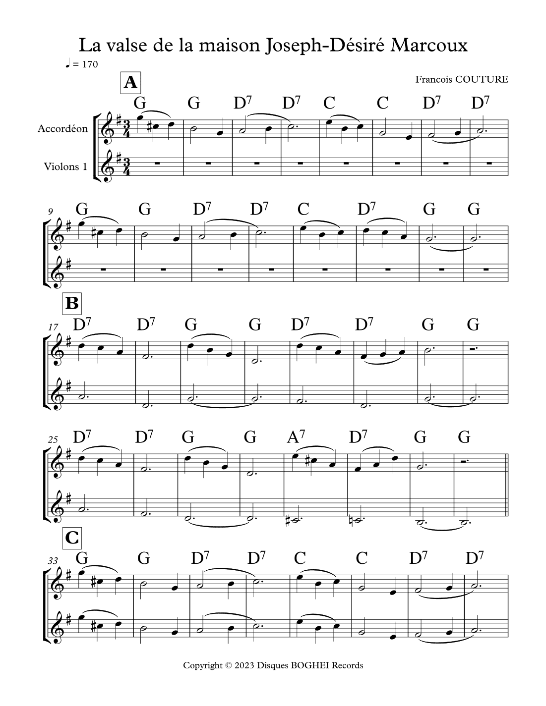 La valse de la maison Joseph-Désiré Marcoux