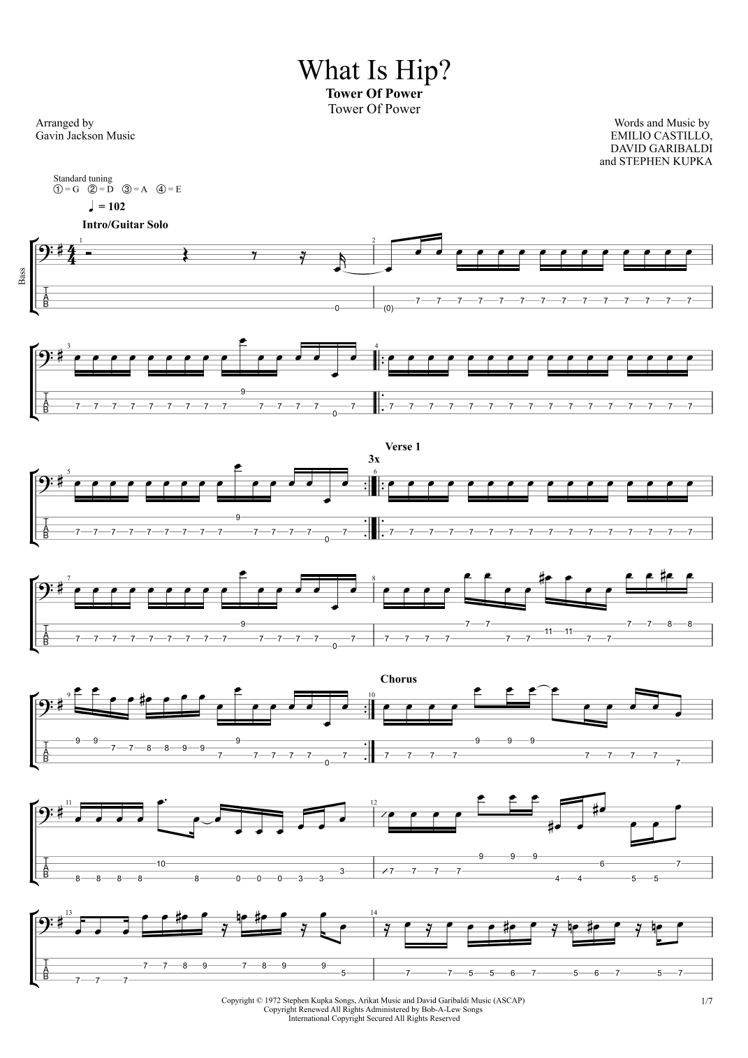 What Is Hip? (arr. Gavin Jackson Music)