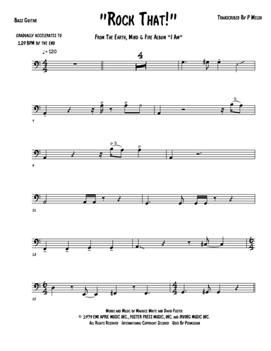 Rock That! (arr. Accubass)