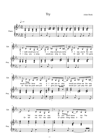 Try (arr. Asher Monroe)