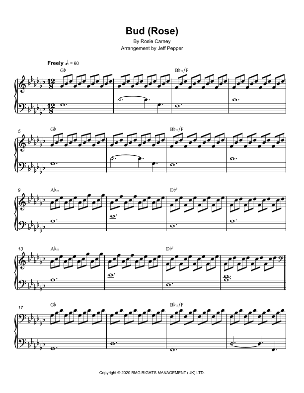 Bud (rose) (arr. Jeff Pepper)
