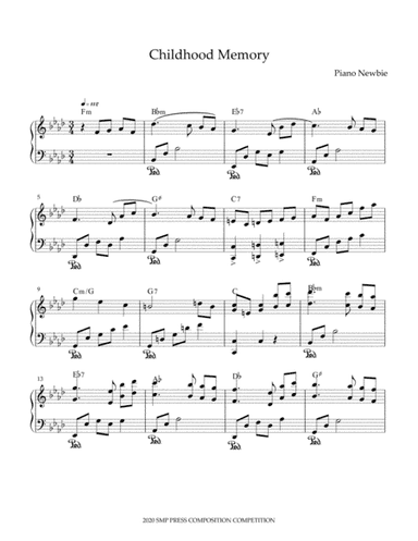 Childhood Memory (F minor version)