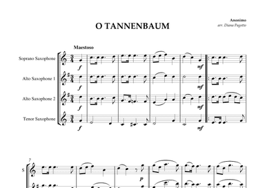 O Tannenbaum (arr. Diana Pagotto)