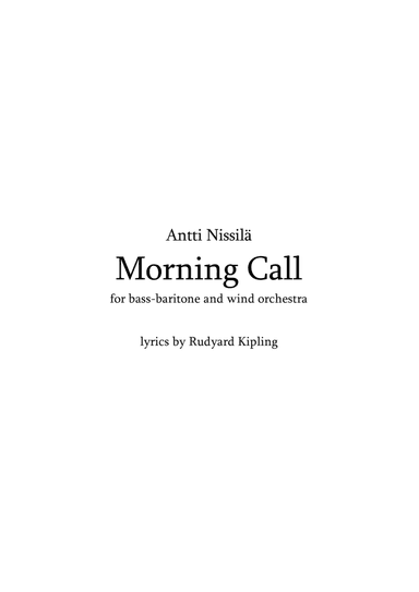 Morning Call