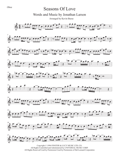 Seasons Of Love (arr. Kevin Busse)