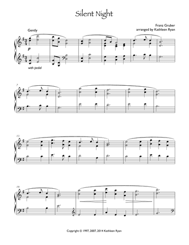 Silent Night (arr. Kathleen Ryan)
