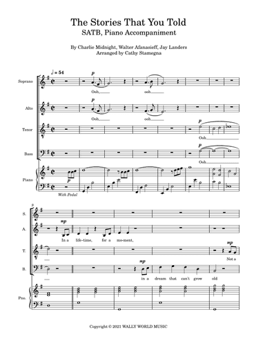The Stories That You Told (arr. Cathy Stamegna)