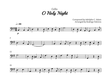 O Holy Night (arr. Rodrigo Faleiros)