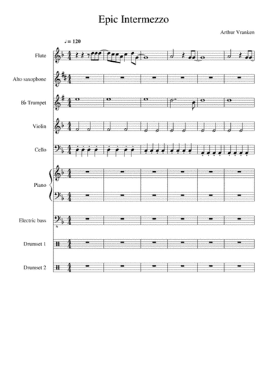 Epic Intermezzo (score + parts)