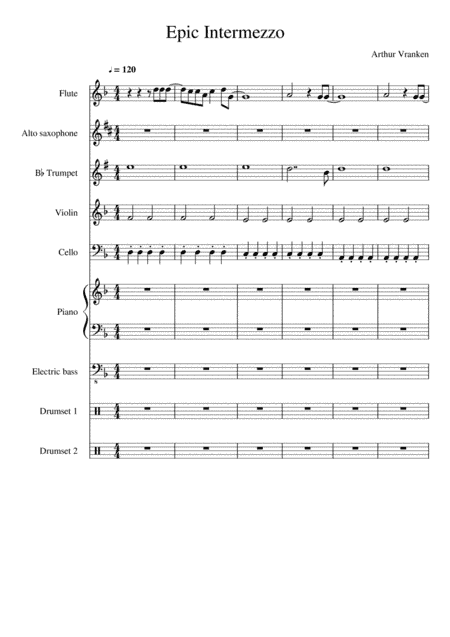 Epic Intermezzo (score + parts)